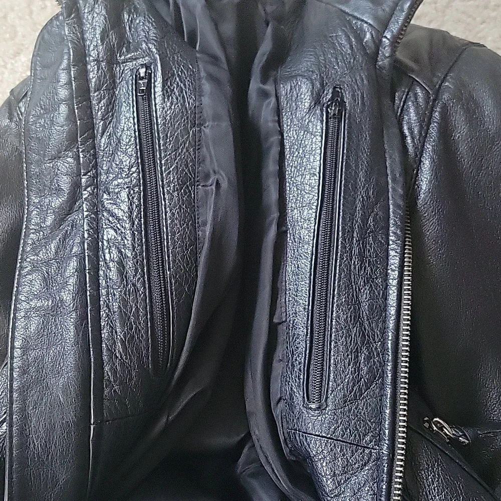 Harley Davidson Moon Shadow Tribal Leather Jacket - Picture 9 of 13